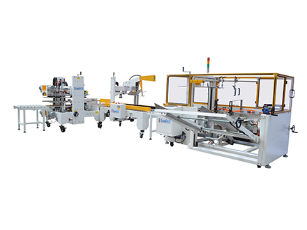 开箱机+折盖工字型封箱机